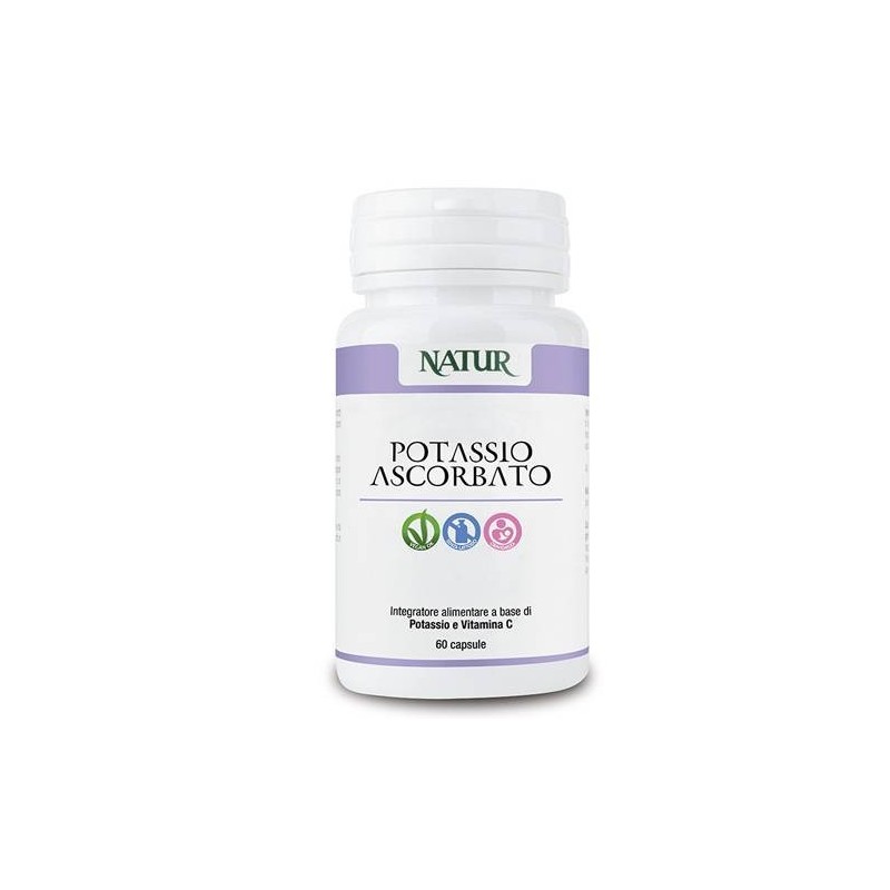 Natur Potassio Ascorbato 60 Capsule