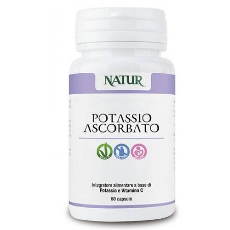 Natur Potassio Ascorbato 60 Capsule