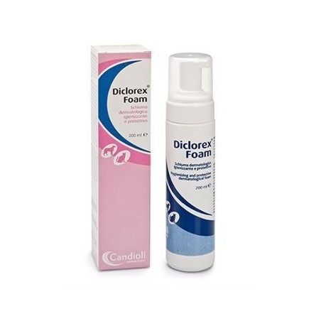 Candioli Ist. Profil. E Farm. Diclorex Foam Schiuma Dermatologica Flacone 200 Ml