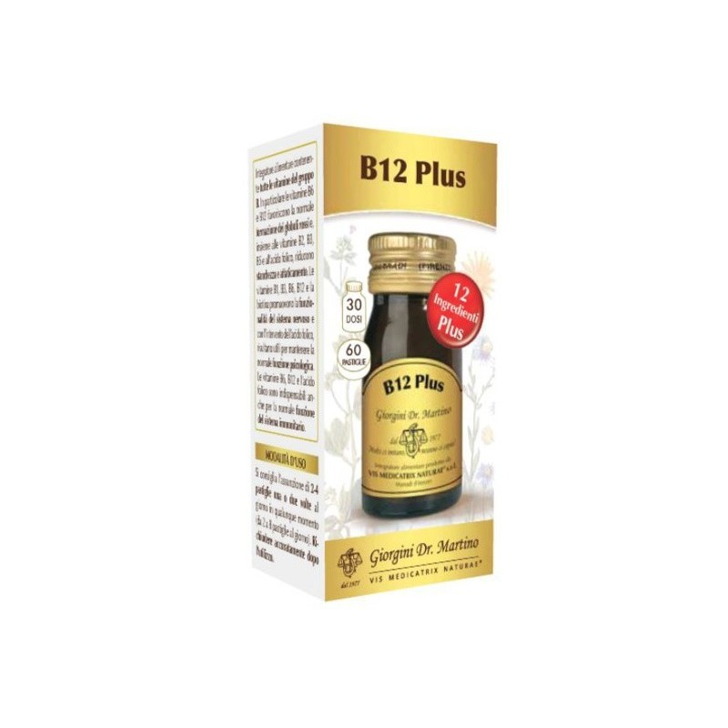 Dr. Giorgini Ser-vis B12 Plus 60 Pastiglie