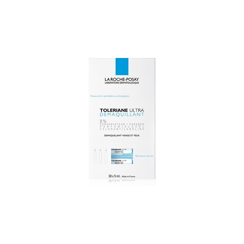 La Roche Posay-phas Toleriane Ultra Struccanti Monodosi 30 X 5 Ml