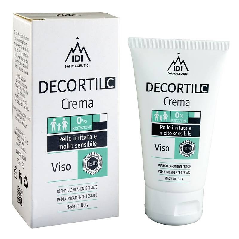 Idi Farmaceutici Decortil C Crema Tubo Viso 50 Ml