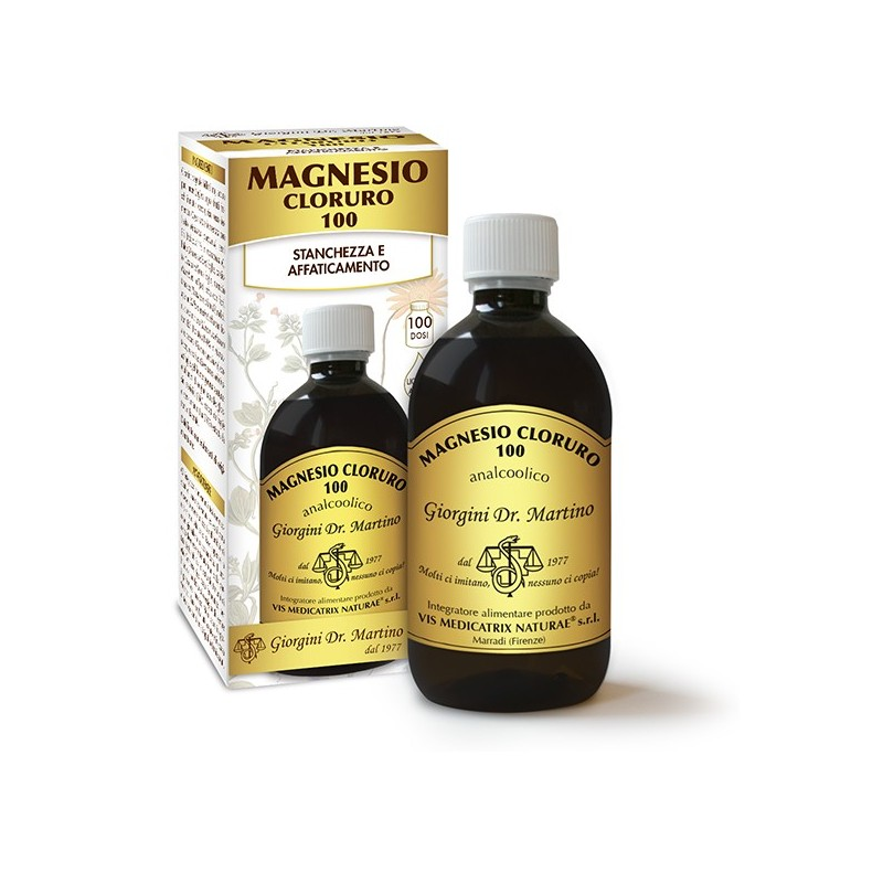 Dr. Giorgini Ser-vis Magnesio Cloruro 100 Analcolico 500 Ml