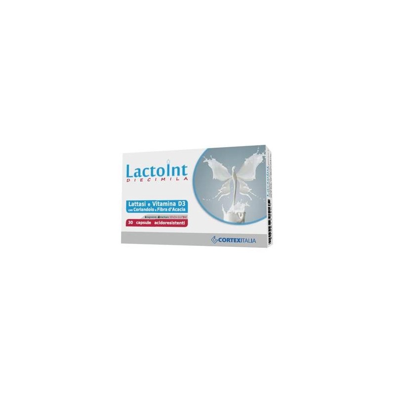 Cortex Italia Lactoint Diecimila 30 Capsule Acidoresistenti Senza Glutine