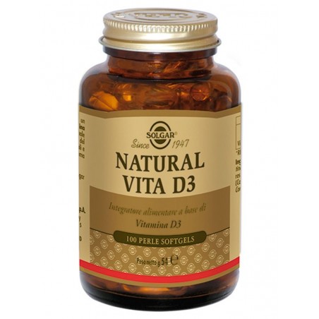 Solgar It. Multinutrient Natural Vita D3 100 Perle