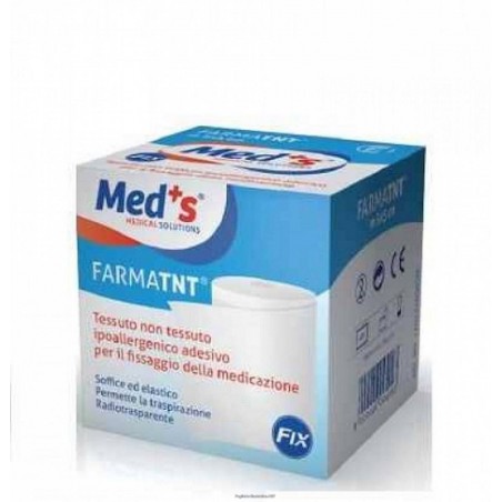 Farmac-zabban Cerotto Meds Tessuto Non Tessuto Fix Ipoallergenico Adesivo 1000x15 Cm