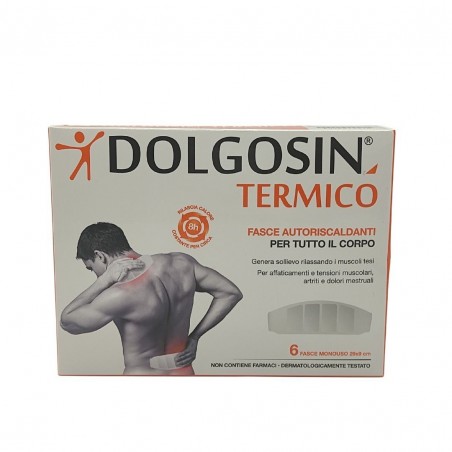 Dymalife Pharmaceutical Dolgosin Termico Fasce 6 Pezzi