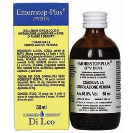 Laboratorio Erboristico Di Leo Emorrstop-plus Composto Pvb 19 50 Ml