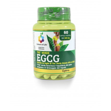 Optima Naturals Colours Of Life The Verde Egcg 60 Capsule Vegetali