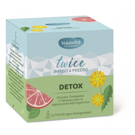 Twice Infuso a Freddo Detox 15 Filtroscrigno Neavita