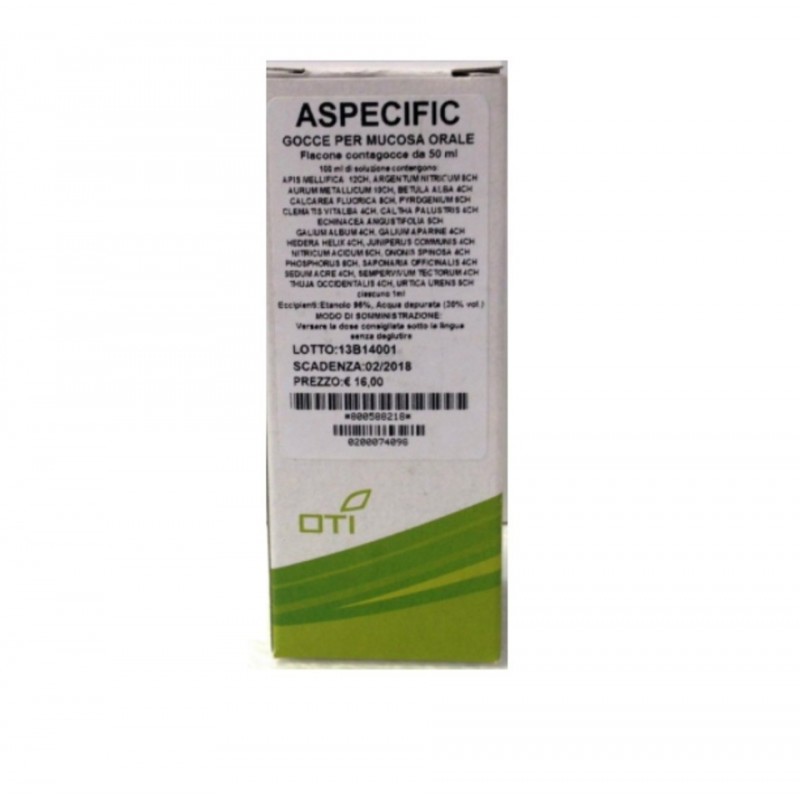 Oti Aspecific Comp Gocce 50 Ml