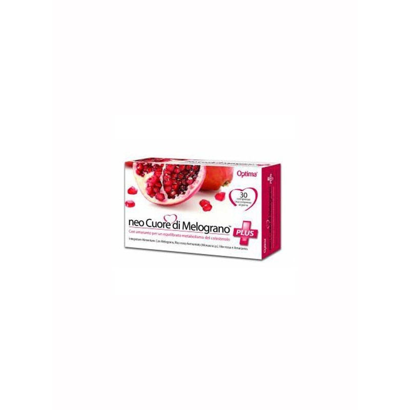 Optima Naturals Cuore Di Melograno Neocuore Di Melograno Plus 30 Compresse 816 Mg