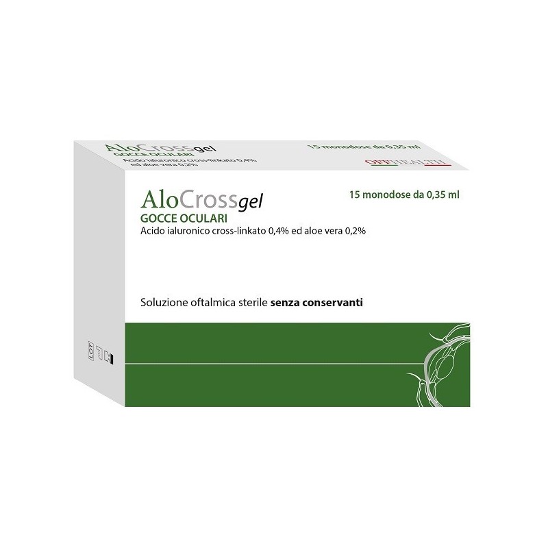 Offhealth Alocrossgel Soluzione Oftalmica 15 Monodose Da 0,35 Ml