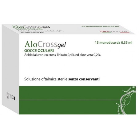 Offhealth Alocrossgel Soluzione Oftalmica 15 Monodose Da 0,35 Ml