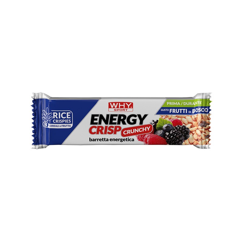 Biovita Whysport Energy Crisp Barretta Frutti Di Bosco 30 G