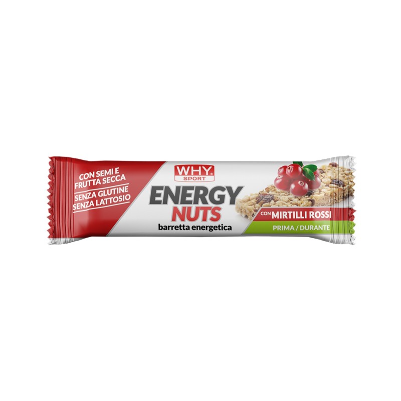 Biovita Whysport Energy Nuts Mirtilli Rossi 35 G