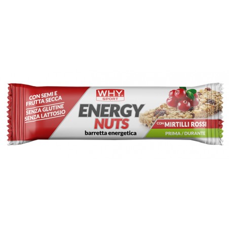 Biovita Whysport Energy Nuts Mirtilli Rossi 35 G