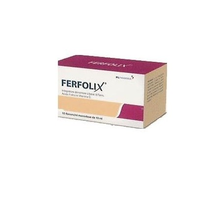 Pl Pharma Ferfolix 10 Flaconcini Monodose 10 Ml