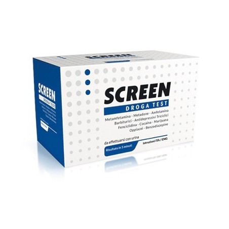 Screen Pharma S Screen Droga Test 10 Droghe Test Antidroga Con Contenitore Urina