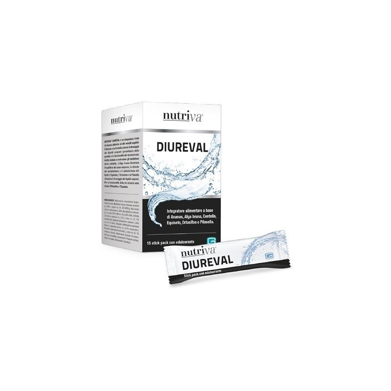 Giuriati Group Nutriva Diureval 15 Stick Pack Da 10 Ml