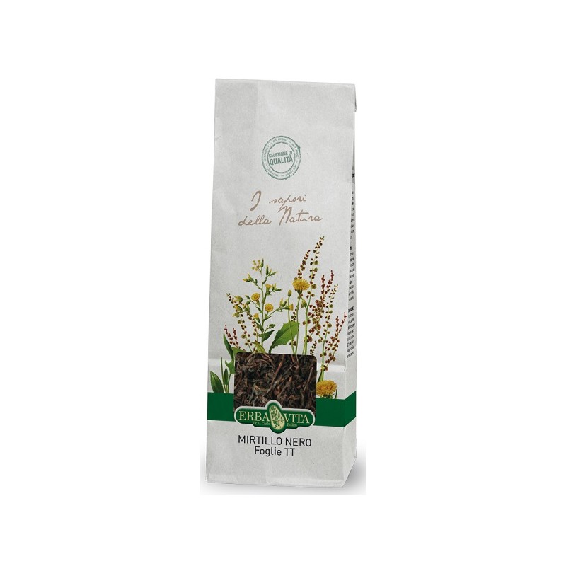 Erba Vita Group Mirtillo Nero Taglio Tisana Foglie 100 G