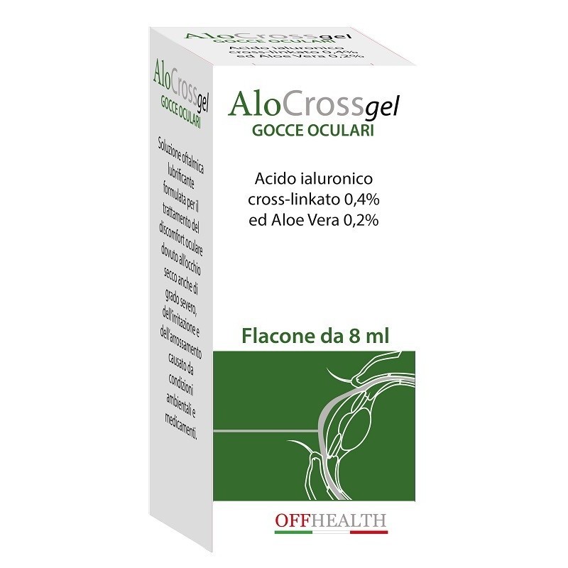 Offhealth Alocrossgel Soluzione Oftalmica 8 Ml