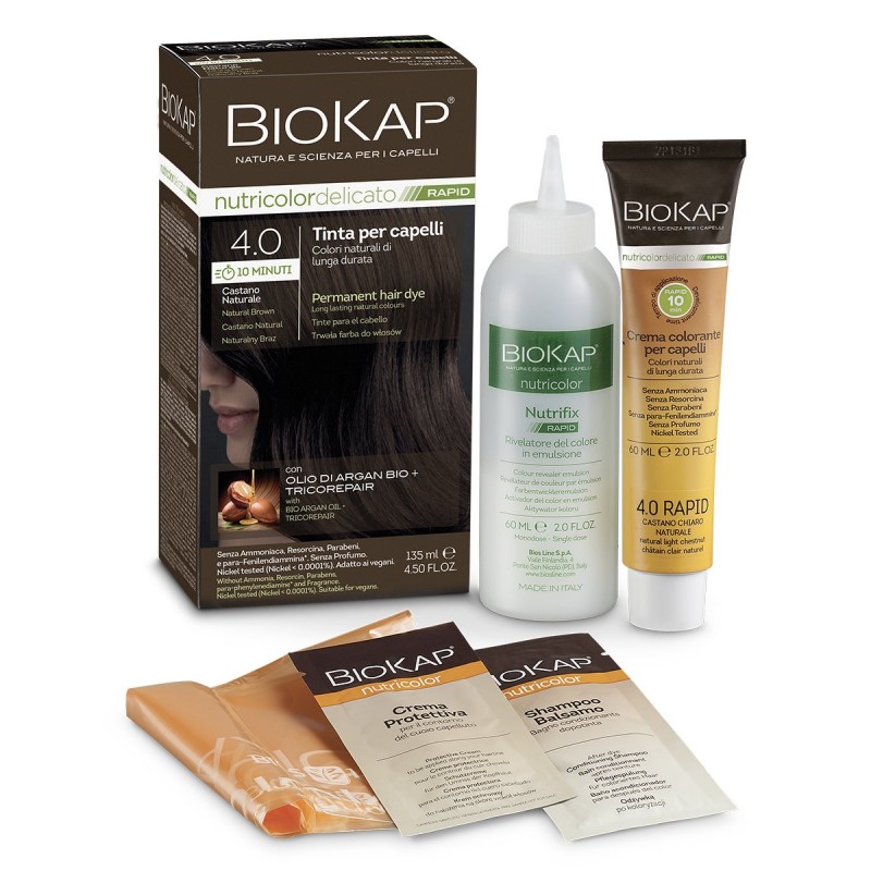 Bios Line Biokap Nutricolor Delicato Rapid 7,1 Biondo Svedese 135 Ml