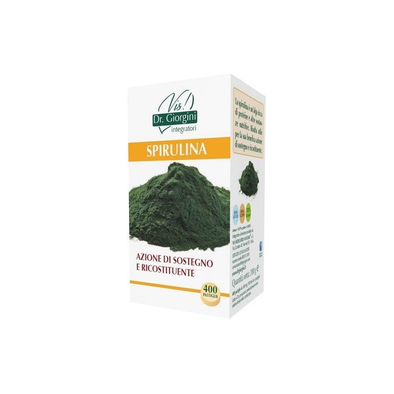 Dr. Giorgini Ser-vis Spirulina 400 Pastiglie