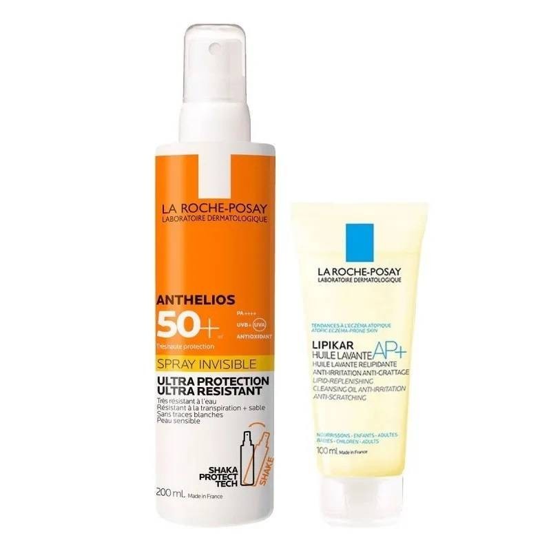 La Roche Posay-phas Anthelios Spray Ap Shaka 200 Ml + Olio 100 Ml