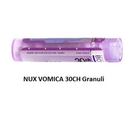 Boiron Nux Vomica 30ch Granuli Tubo Multidose 80 Granuli per Disturbi digestivi