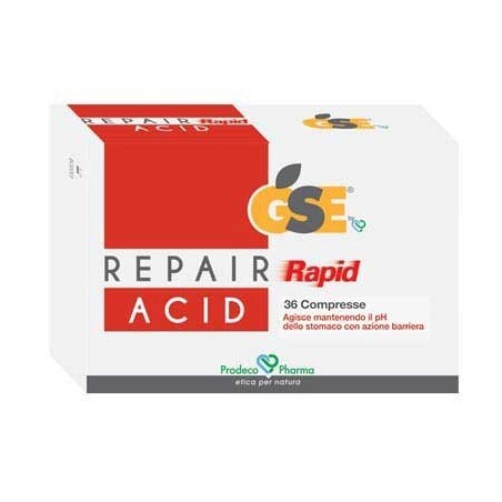 Prodeco Pharma Gse Repair Rapid Acid 36 Compresse