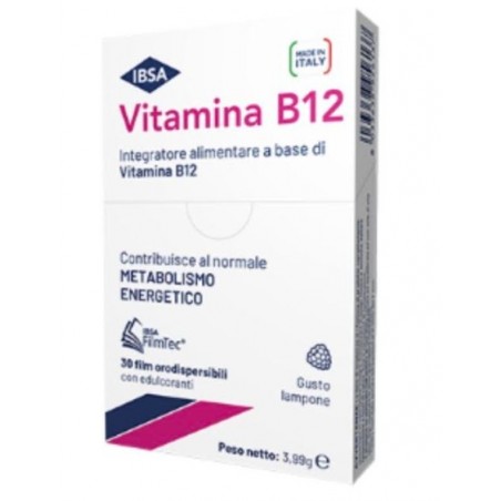 Ibsa Farmaceutici Italia Vitamina B12 Ibsa 30 Film Orali