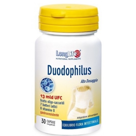 Longlife Duodophilus 30 Capsule Vegetali