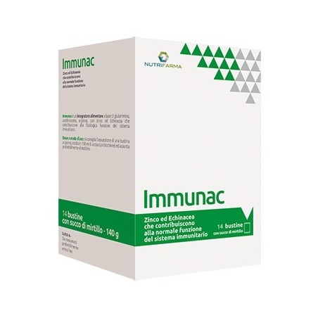 Aqua Viva Immunac 14 Bustine 10 G Con Succo Di Mirtillo