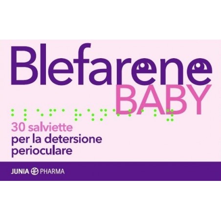 Junia Pharma Blefarene Baby 30 Salviette Monouso Per Detersione Perioculare