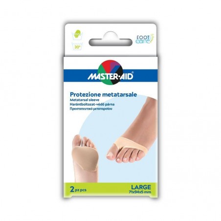 Pietrasanta Pharma Protezione In Gel E Tessuto Master-aid Footcare Per Metatarso Large 2 Pezzi G3