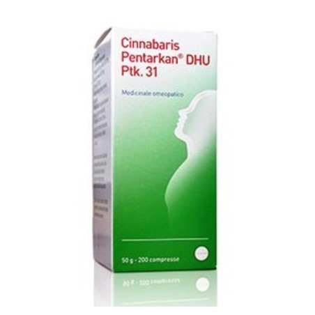 Schwabe Pharma Italia Cinnabaris 31 Ptk 200 Compresse 50 G