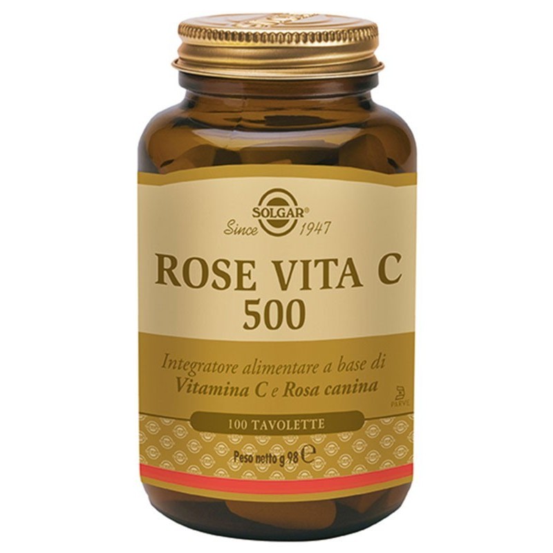 Solgar It. Multinutrient Rose Vita C 500 100 Tavolette