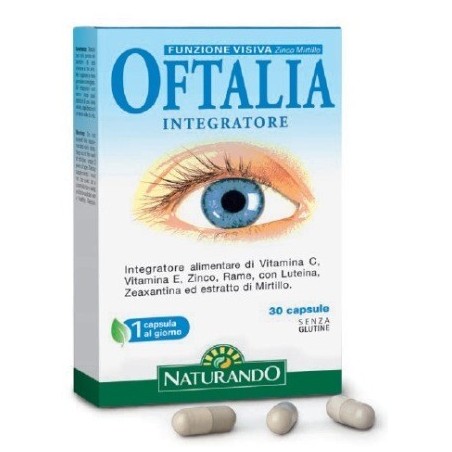 Naturando Oftalia Integratore 30 Capsule