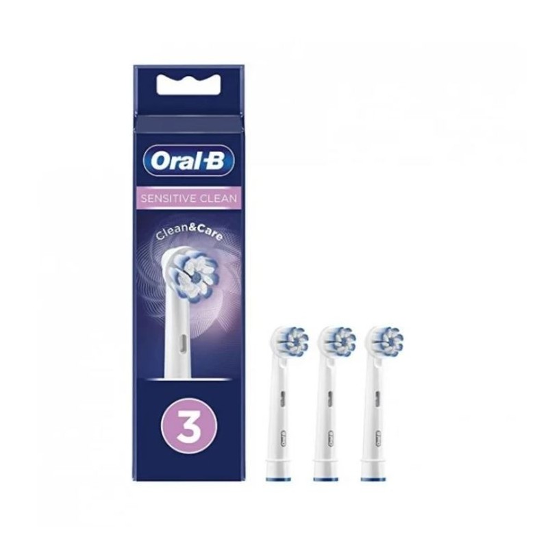 Procter & Gamble Oralb Power Refill Eb60-3 Sensitive Clean 3 Pezzi