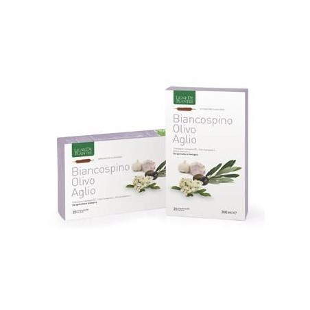 Natura Service Biancospino Olivo Aglio Biologico 20 Ampolle Bevibili Da 15 Ml