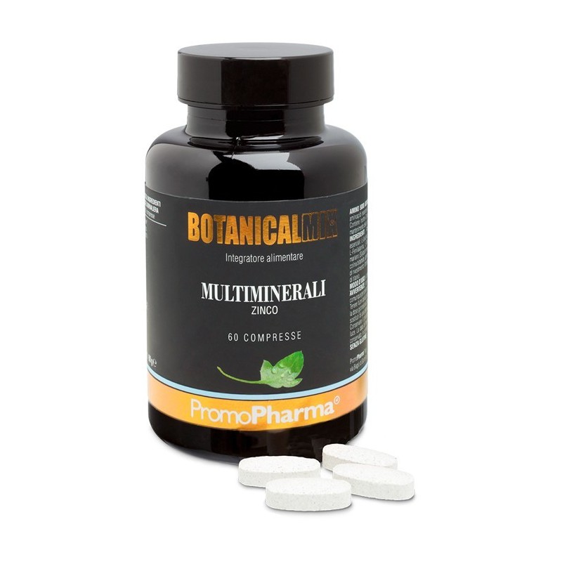 Promopharma Multimineral Zinco Botanical Mix 60 Compresse