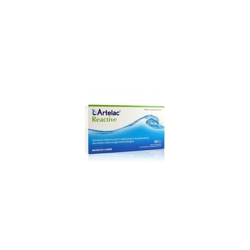 Bausch & Lomb-iom Artelac Reactive Soluzione Oftalmica Monodose 20 Unita' Da 0,5 Ml