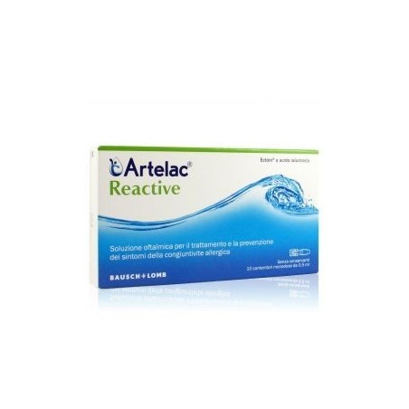 Bausch & Lomb-iom Artelac Reactive Soluzione Oftalmica Monodose 20 Unita' Da 0,5 Ml