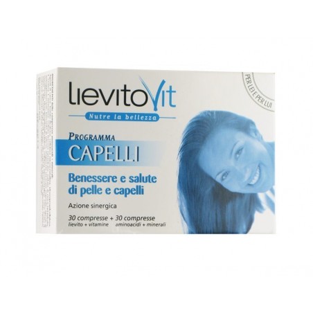 Nutrition & Sante' Italia Lievitovit Programma Capelli 60 Compresse