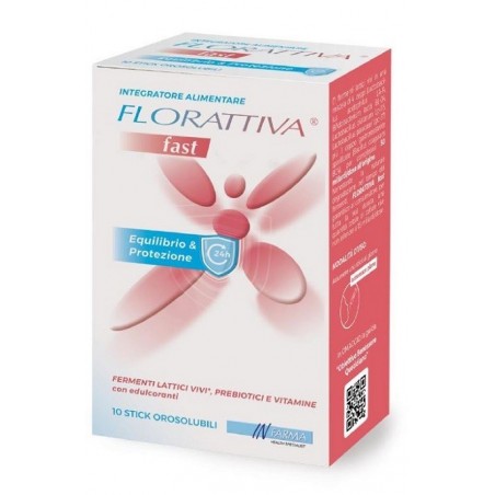 Infarma Florattiva Fast 10 Stick Orosolubili