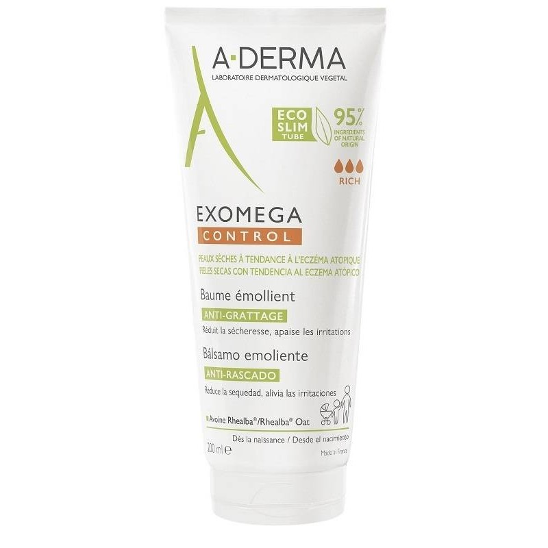 Aderma Exomega Control Balsamo Emolliente 200 Ml