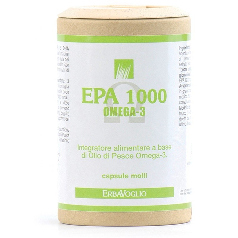 Erbavoglio Production Epa 1000 Omega 3 60 Perle