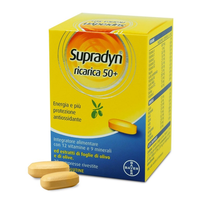 Bayer Supradyn Ricarica 50+ 30 Compresse