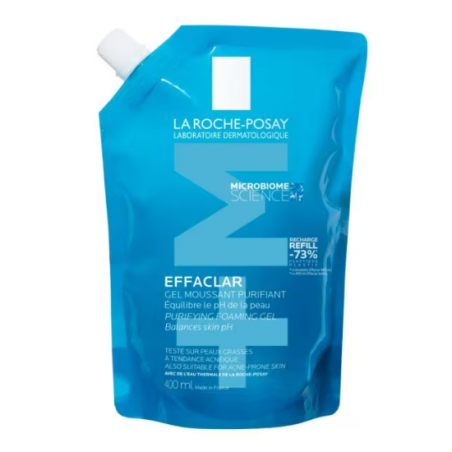 EFFACLAR GEL DET REFILL 400ML